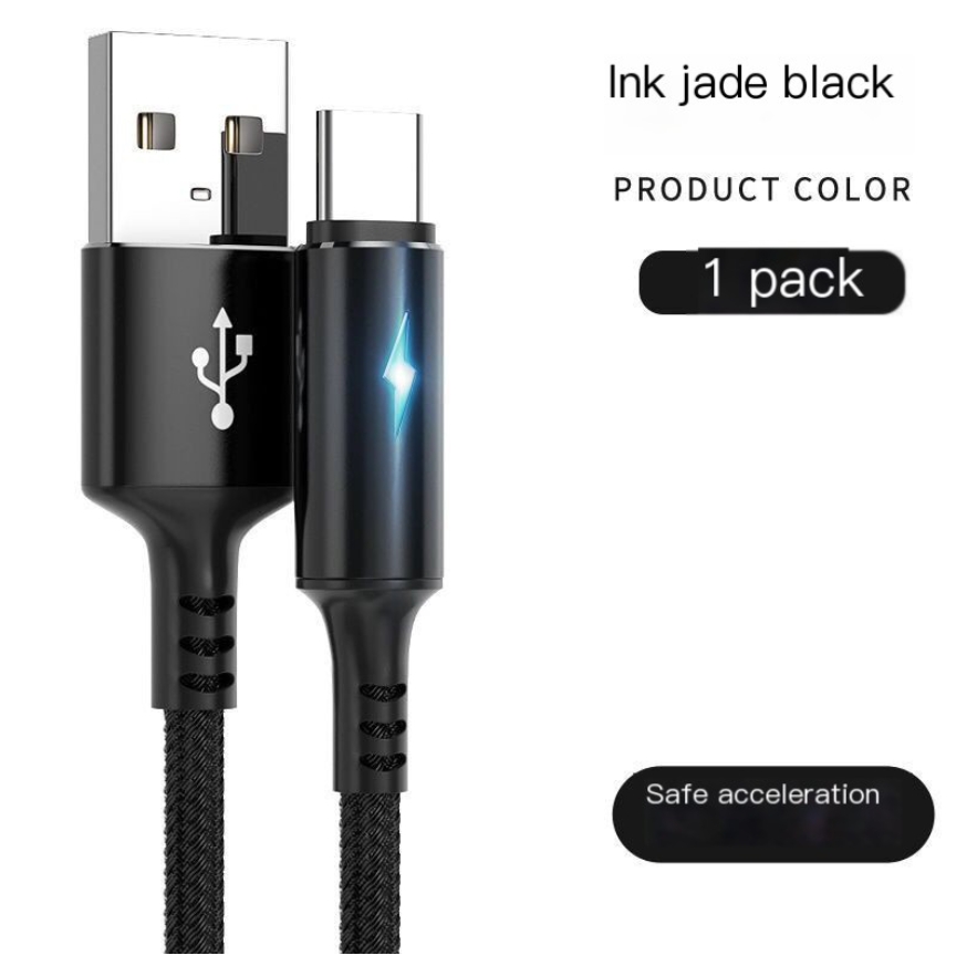 Suitable for Apple data cable iphonex12 Android type-c fast charging cable 2 meters V8 braided 2a mobile phone charging cable